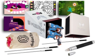 Zestaw interaktywna ściana Roomie Extra + podłoga FlySky Extra