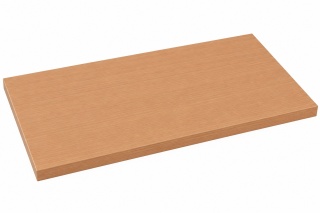 Blat stolika szkolnego 1-os. 75 x 50 cm, obrzeże PCV 2 mm - BUK