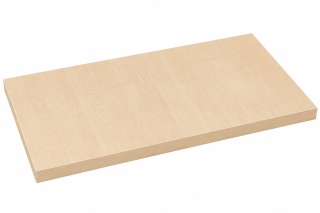 Blat stolika szkolnego 2-os. 130 x 50 cm, obrzeże PCV 2 mm - BRZOZA