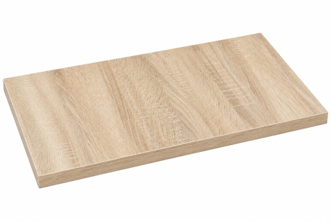 Blat stolika szkolnego 2-os. 130 x 50 cm, obrzeże PCV 2 mm - DĄB SONOMA