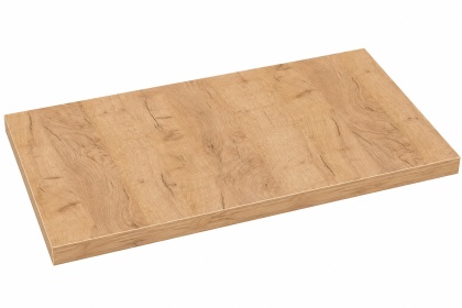 Blat stolika szkolnego 2-os. 130 x 50 cm, obrzeże PCV 2 mm - DĄB ZŁOTY