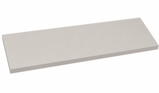 Blat stolika szkolnego 3-os. 180 x 50 cm, obrzeże PCV 2 mm - POPIEL