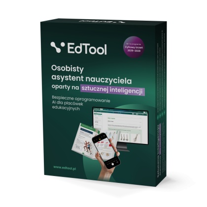 EdTool AI - Pakiet Nauczyciel z Klasą | 1 nauczyciel + 30 uczniów | Licencja 24 miesiące