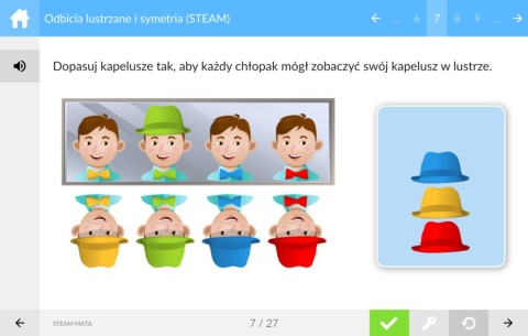 Edukacyjna Mata STEAM z interaktywną obudową cyfrową