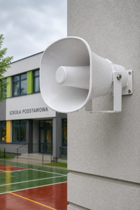 Głośnik tubowy 100V 30W IP66 do zastosowań zewnętrznych