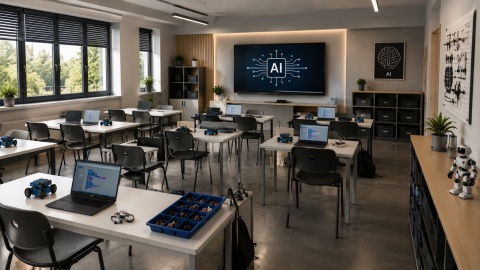 Wyposażenie pracowni AI dla liceum i technikum