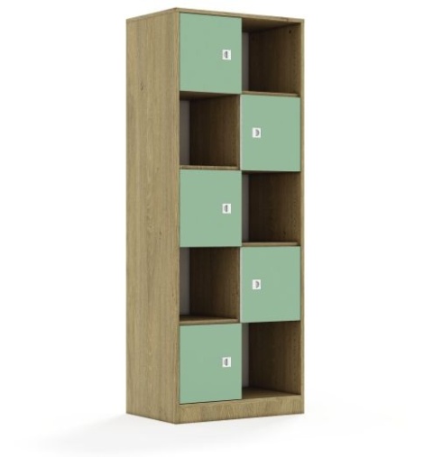 Regał Blox Colours 70 5PP 5F1 706x466x1869