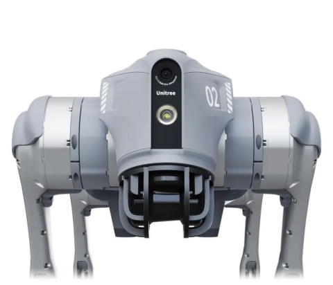 Robot AI Unitree Go2 Edu U1 wykorzystywany podczas zajęć robotycznych