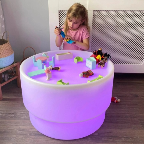 Sensoryczny podświetlany stolik WDE
