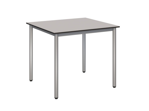 Stolik Magda blat COMPACT HPL 800 x 800 z regulacją 4-6