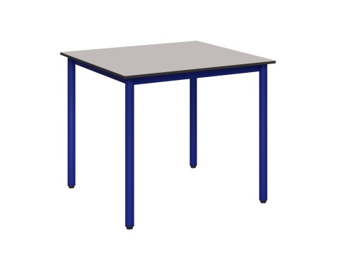 Stolik Magda blat COMPACT HPL 800 x 800 z regulacją 4-6