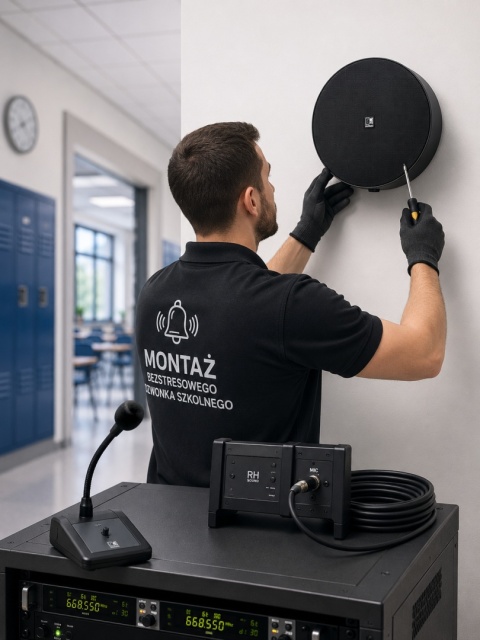 Szkoła z systemem bezstresowego dzwonka i komunikatów