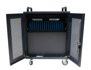 Szafka do ładowania laptopów i tabletów dla szkół Avtek Charging Cart 16 Server