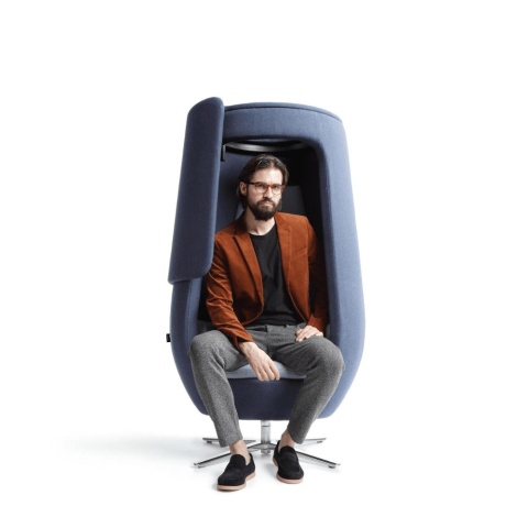 Designerski fotel akustyczny premium