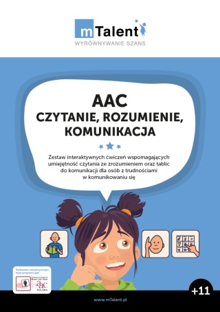 mTalent AAC Czytanie, rozumienie, komunikacja (wiek 11+) - premiera październik 2026