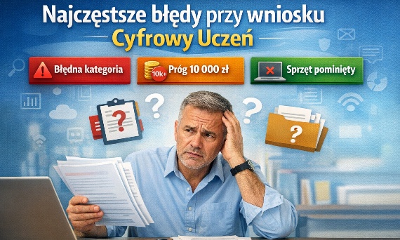 Jak poprawnie wypełnić wniosek Cyfrowy Uczeń - kluczowe przypisanie sprzętu