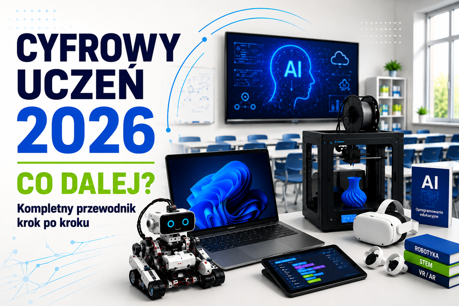 Szkoła otrzymała dofinansowanie z programu Cyfrowy Uczeń 2026 - co dalej? Kompletny przewodnik realizacji projektu krok po kroku